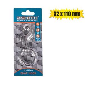 Snap-hook+swivel cp 32x110mm