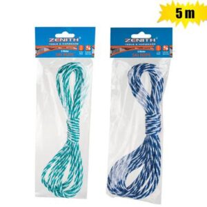Ski-rope 5mm x 5m-hank 2-color zenith