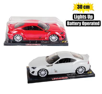 Vehicle racer car sports b/o 30cm