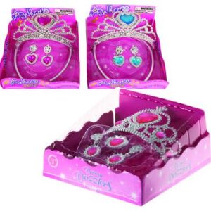 Dress up tiara & earrings