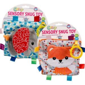 Baby toy edu squeaky snug friends