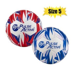 Ball soccer abstract asstd cols size 5
