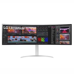 LG 49" UltraWide Dual QHD Curved Monitor with HDMI and USB-C