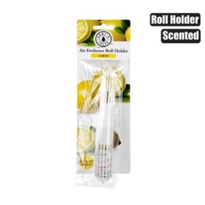 Toilet freshener scented roll holder