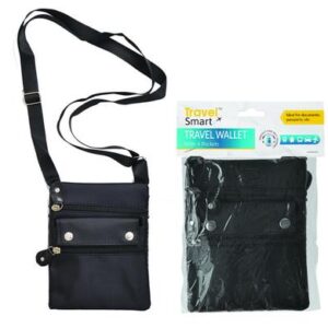 Travel bag neck wallet